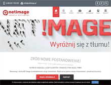 Tablet Screenshot of netimage.pl